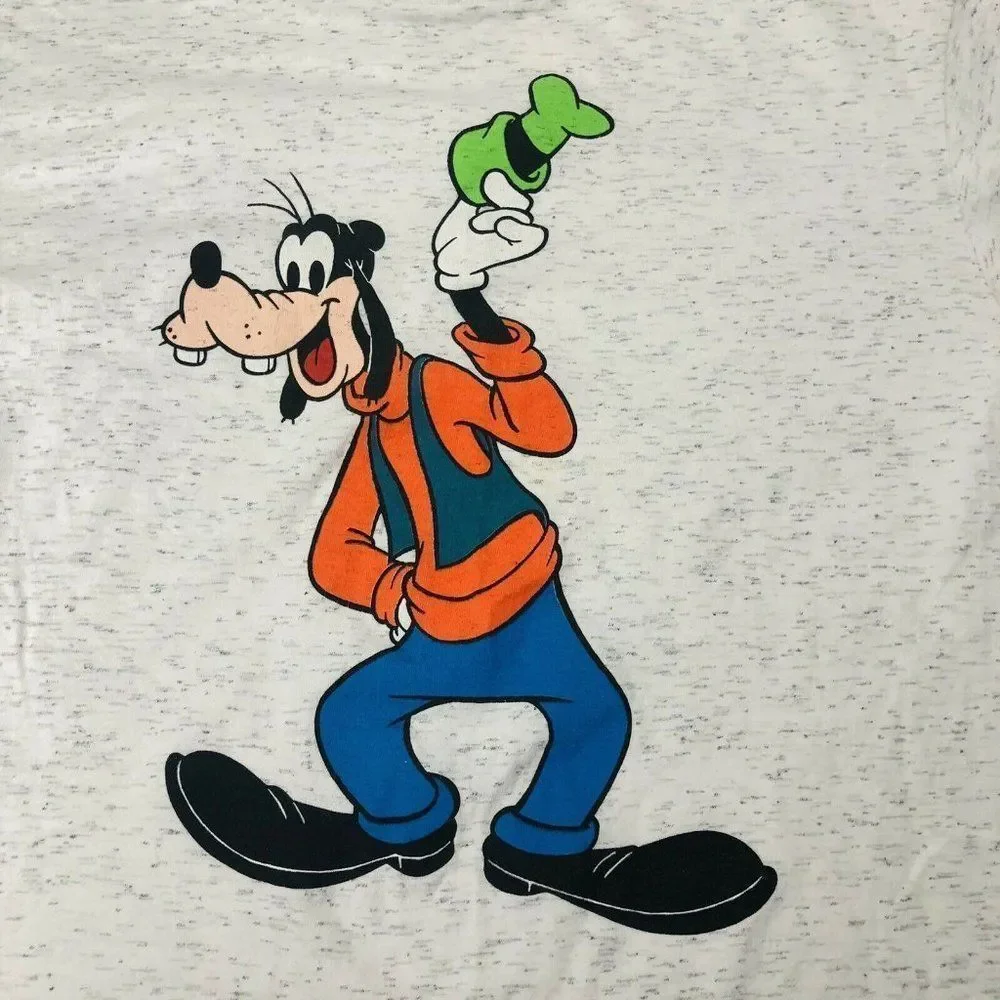 Vintage Disney Designs Grey Graphic Single Stitch - Picture 2 of 10